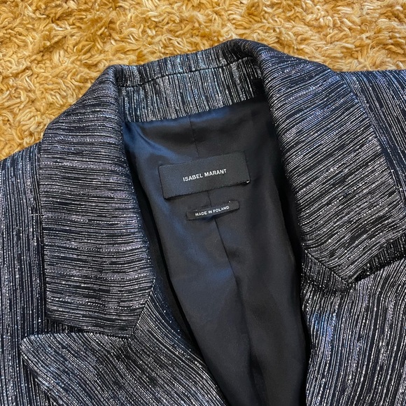 Double Breasted Metallic Isabel Marant Blazer - Picture 3 of 7